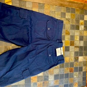 new mens cargo shorts navy